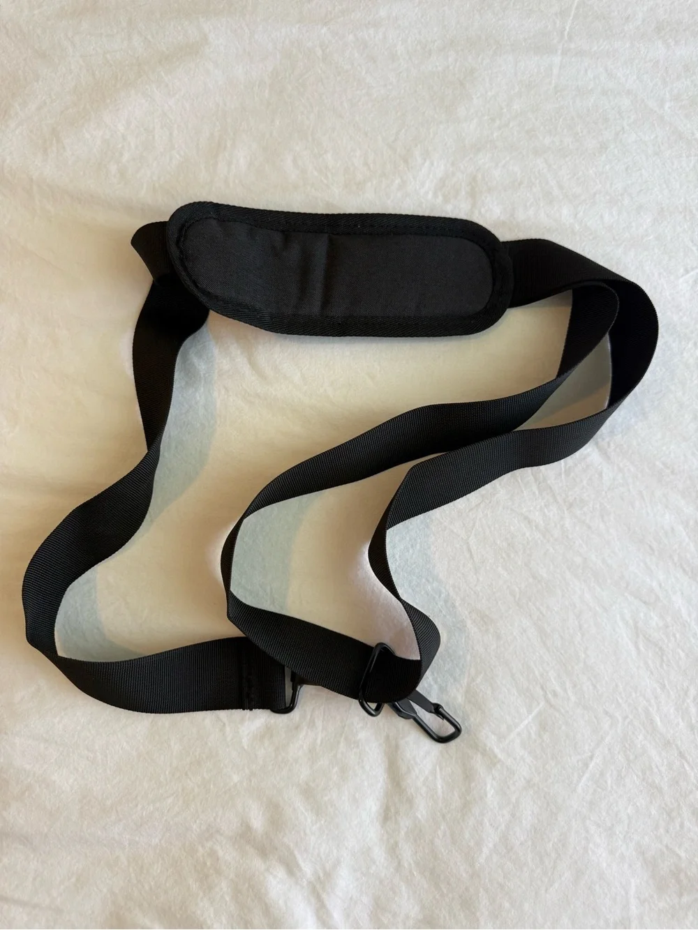 Black Adjustable Crossbody Strap for Men